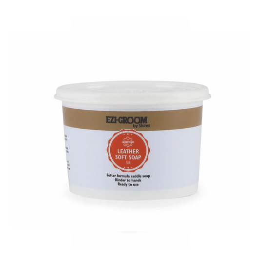 Ezi-Groom Leather Soft Soap Tub