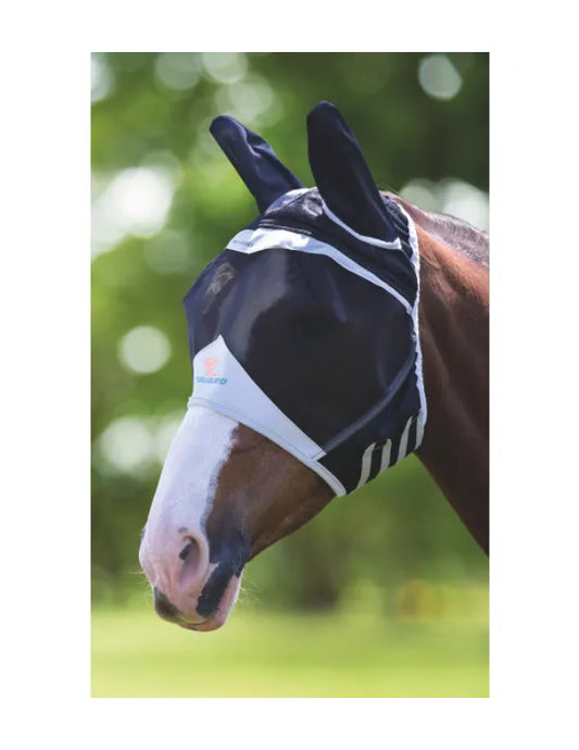 FlyGuard Pro Fine Mesh Fly Mask w/ Ears