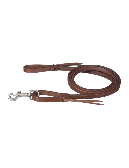 Rênes de cordage en cuir pour mini-harnais