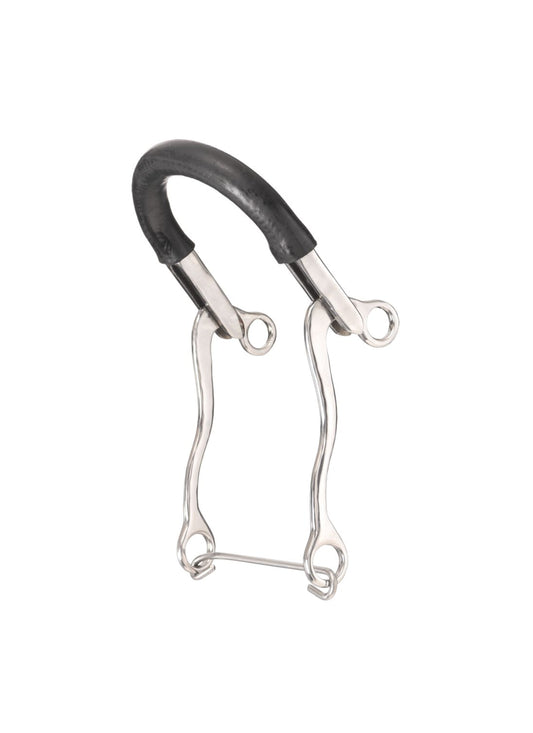 Mini Hackamore avec tube en caoutchouc