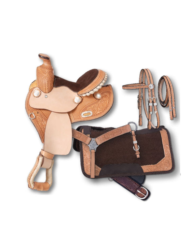 Ensemble de selles de baril Mini Mae 4 pièces