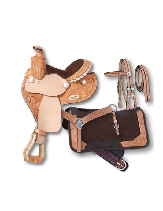 Ensemble de selles de baril Mini Mae 4 pièces