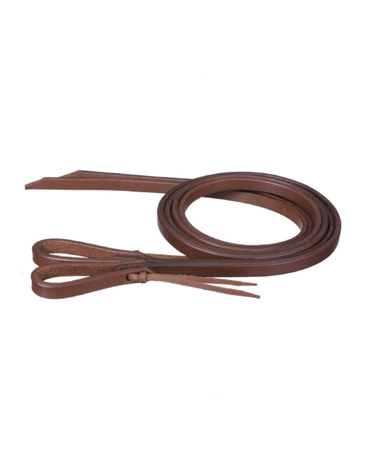 Rênes fendues en cuir pour mini-harnais avec attaches Waterloop