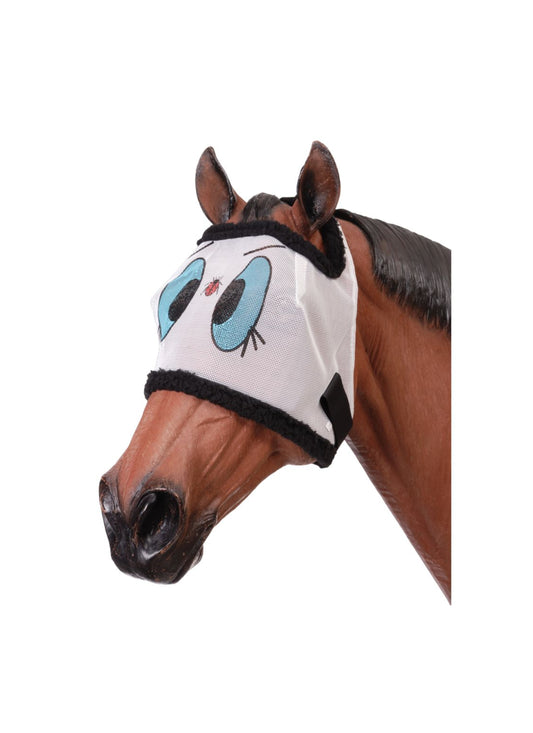 Masque anti-mouches nouveauté coccinelle en maille
