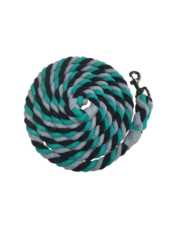 10' Cotton Tri-Color Lead Rope