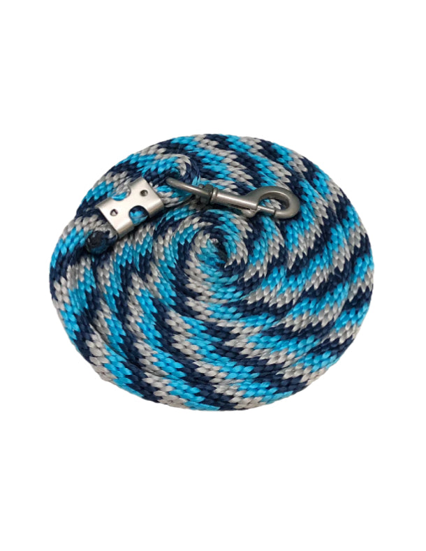 10" Poly Tri-Colored Lead Rope