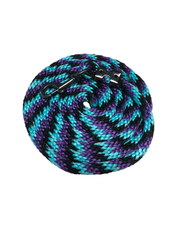 10" Poly Tri-Colored Lead Rope