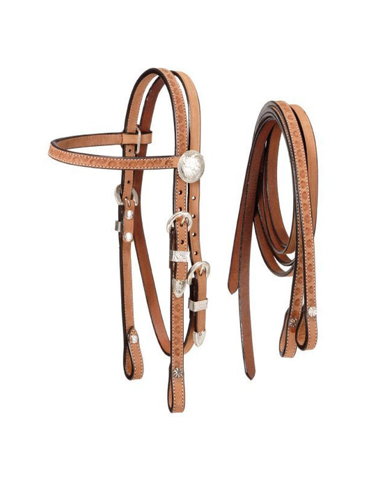 Roughout Headstall w/ Reins