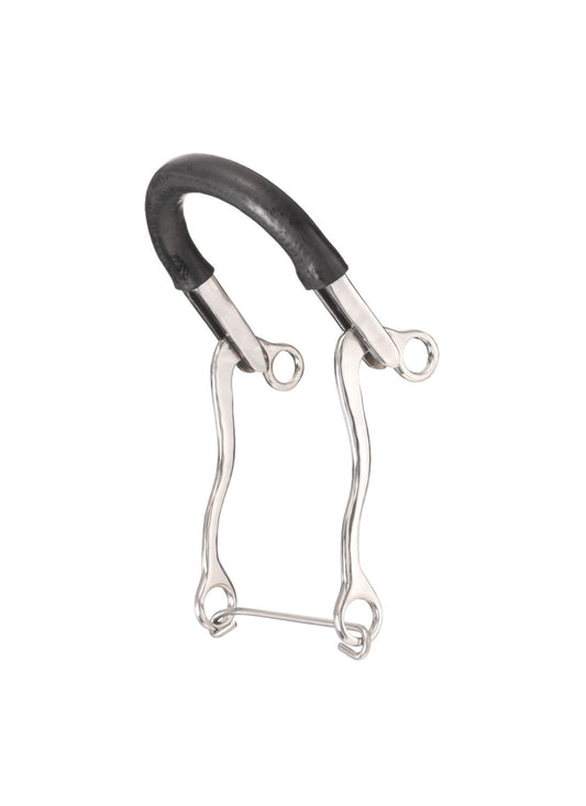 Mini Hackamore with Rubber Tubing